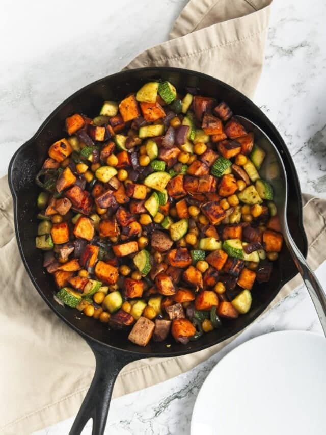 Vegetarian Sweet Potato Hash: A Versatile Meal for Any Time